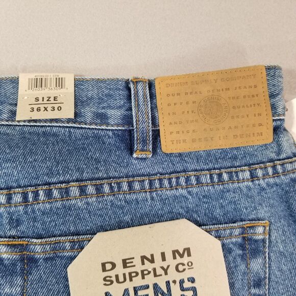 Denim Supply Co jeans men's 36x30 Slim tapered blue denim pants NEW - Picture 10 of 12